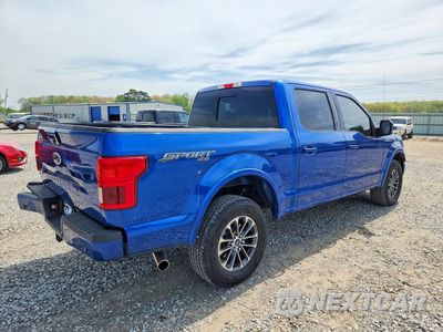 Trzecie zdjęcie samochodu z tyłu: 2018 FORD F150 SUPERCREW VIN:1FTEW1E53JKE82774 - miniatura