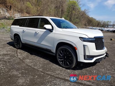 Czwarte zdjęcie samochodu z boku: 2024 CADILLAC ESCALADE ESV SPORT VIN:1GYS4PKL7RR275896 - miniatura