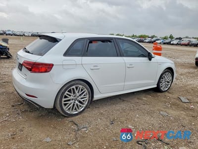 Trzecie zdjęcie samochodu z tyłu: 2018 AUDI A3 E-TRON PREMIUM VIN:WAUUPBFF2JA154853 - miniatura
