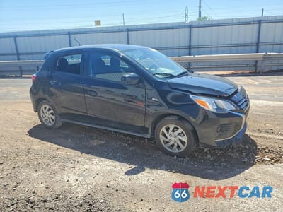 Czwarte zdjęcie samochodu z boku: 2022 MITSUBISHI MIRAGE ES VIN:ML32AUHJ1NH005696 - miniatura