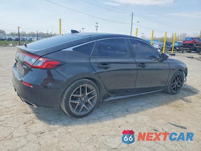 Trzecie zdjęcie samochodu z tyłu: 2022 HONDA CIVIC SPORT TOURING VIN:19XFL1H88NE004720 - miniatura