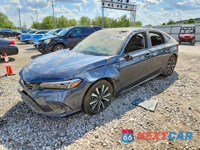 2024 HONDA CIVIC EX-L 19XFL1H79RE015965 - główne zdjęcie licytacji z USA - miniatura