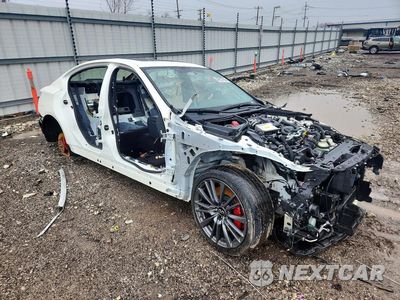 Czwarte zdjęcie samochodu z boku: 2019 INFINITI Q50 RED SPORT 400 VIN:JN1FV7AR9KM830461 - miniatura