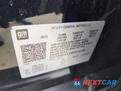 Zdjęcie 13 z 13 samochodu: 2021 CADILLAC ESCALADE ESV PREMIUM LUXURY VIN:1GYS4KKL1MR375701 - miniatura