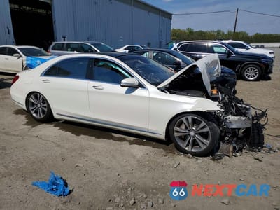Czwarte zdjęcie samochodu z boku: 2016 MERCEDES-BENZ S 550 4MATIC VIN:WDDUG8FB8GA256188 - miniatura