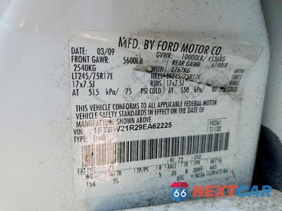 Zdjęcie 12 z 12 samochodu: 2009 FORD F250 SUPER DUTY VIN:1FTSW21R29EA62225 - miniatura