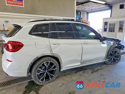 Trzecie zdjęcie samochodu z tyłu: 2020 BMW X3 M COMPETITIO VIN:5YMTS0C02LLT10678 - miniatura