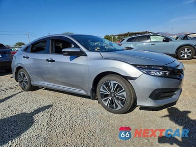 Czwarte zdjęcie samochodu z boku: 2018 HONDA CIVIC EXL VIN:JHMFC1F74JX004362 - miniatura