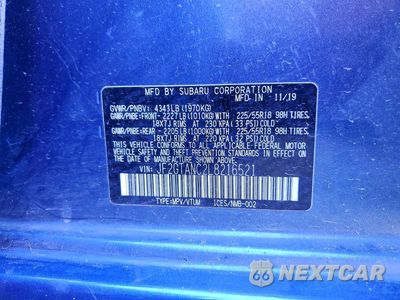 Zdjęcie 12 z 12 samochodu: 2020 SUBARU CROSSTREK LIMITED VIN:JF2GTANC2L8216521 - miniatura