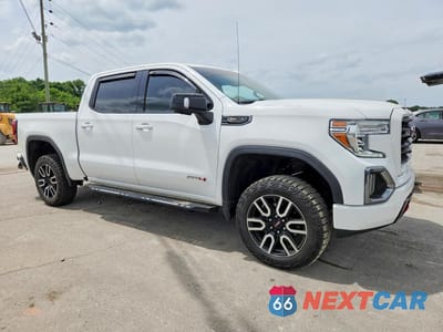 Czwarte zdjęcie samochodu z boku: 2022 GMC SIERRA LIMITED K1500 AT4 VIN:3GTP9EEL5NG143453 - miniatura