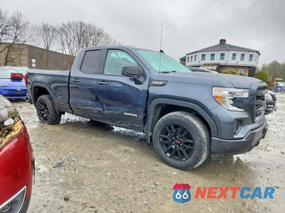 Czwarte zdjęcie samochodu z boku: 2021 GMC SIERRA K1500 ELEVATION VIN:1GTR9CED0MZ241651 - miniatura