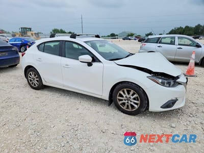 Czwarte zdjęcie samochodu z boku: 2016 MAZDA 3 TOURING VIN:3MZBM1L70GM260026 - miniatura