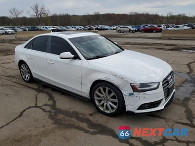 Czwarte zdjęcie samochodu z boku: 2013 AUDI A4 PREMIUM PLUS VIN:WAUFFAFL5DN030794 - miniatura