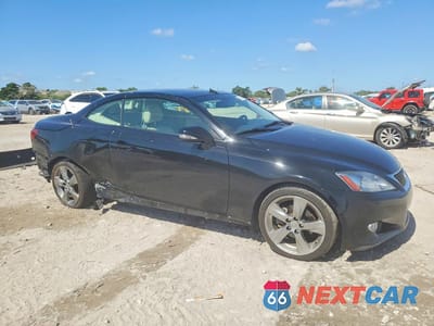 Czwarte zdjęcie samochodu z boku: 2010 LEXUS IS 250 VIN:JTHFF2C21A2506149 - miniatura
