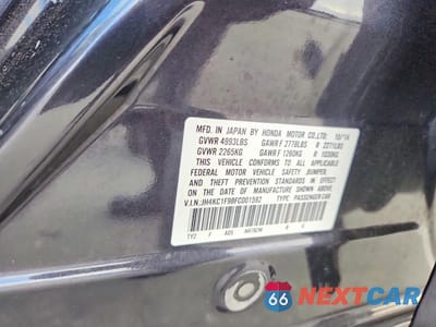 Zdjęcie 12 z 12 samochodu: 2015 ACURA RLX ADVANCE VIN:JH4KC1F98FC001592 - miniatura