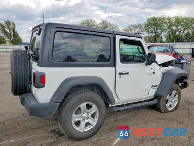 Trzecie zdjęcie samochodu z tyłu: 2023 JEEP WRANGLER SPORT VIN:1C4HJXAG8PW558660 - miniatura