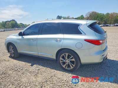 Drugie zdjęcie samochodu z przodu: 2013 INFINITI JX35 BASE VIN:5N1AL0MM2DC323734 - miniatura
