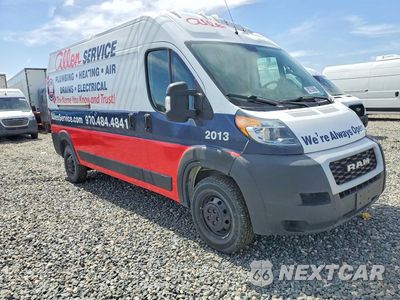 Czwarte zdjęcie samochodu z boku: 2021 RAM PROMASTER - DELIVERY VAN VIN:3C6LRVDG3ME512685 - miniatura