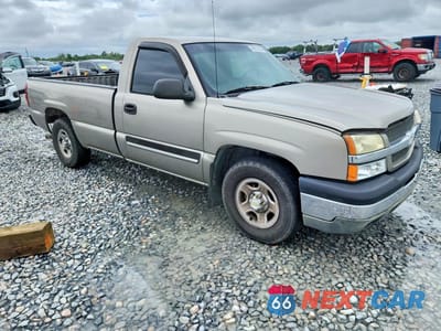 Czwarte zdjęcie samochodu z boku: 2003 CHEVROLET SILVERADO C1500 VIN:1GCEC14VX3Z324663 - miniatura