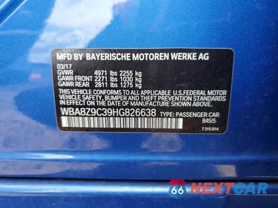 Zdjęcie 13 z 13 samochodu: 2017 BMW 330 XIGT VIN:WBA8Z9C39HG826638 - miniatura