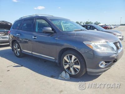 Czwarte zdjęcie samochodu z boku: 2014 NISS PATHFINDER S VIN:5N1AR2MN9EC710088 - miniatura