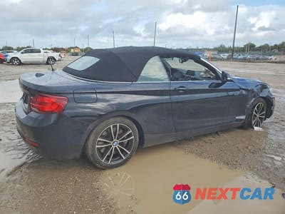 Trzecie zdjęcie samochodu z tyłu: 2021 BMW 230I VIN:WBA2M7C03M7J20774 - miniatura