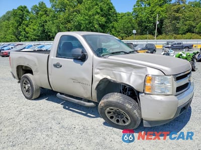 Czwarte zdjęcie samochodu z boku: 2008 CHEVROLET SILVERADO C1500 VIN:1GCEC14X58Z179492 - miniatura