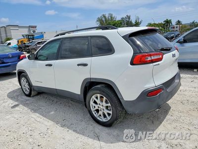 Drugie zdjęcie samochodu z przodu: 2016 JEEP CHEROKEE SPORT VIN:1C4PJLAB6GW234549 - miniatura