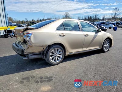 Trzecie zdjęcie samochodu z tyłu: 2012 TOYOTA CAMRY XLE VIN:4T4BF1FK9CR218362 - miniatura