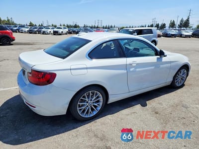 Trzecie zdjęcie samochodu z tyłu: 2016 BMW 228 I SULEV VIN:WBA1F9C50GV742388 - miniatura
