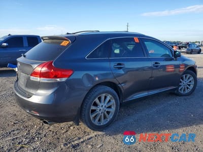 Trzecie zdjęcie samochodu z tyłu: 2012 TOYOTA VENZA LE VIN:4T3BA3BB7CU033213 - miniatura
