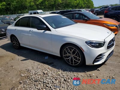 Czwarte zdjęcie samochodu z boku: 2021 MERCEDES-BENZ E 350 VIN:W1KZF8DB2MA961611 - miniatura