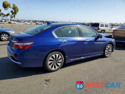Trzecie zdjęcie samochodu z tyłu: 2017 HONDA ACCORD TOURING HYBRID VIN:JHMCR6F70HC005685 - miniatura