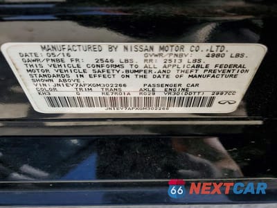 Zdjęcie 12 z 12 samochodu: 2016 INFINITI Q50 3.0T PREMIUM VIN:JN1EV7APXGM302266 - miniatura