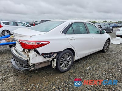 Trzecie zdjęcie samochodu z tyłu: 2017 TOYOTA CAMRY SE VIN:4T1BF1FK6HU403244 - miniatura