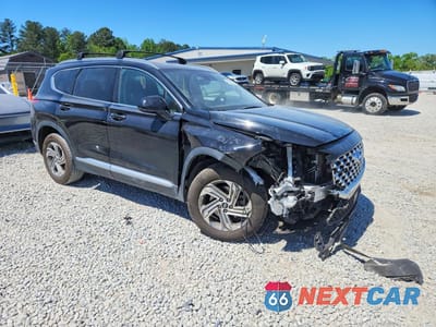 Czwarte zdjęcie samochodu z boku: 2022 HYUNDAI SANTA FE SEL VIN:5NMS24AJ4NH373390 - miniatura