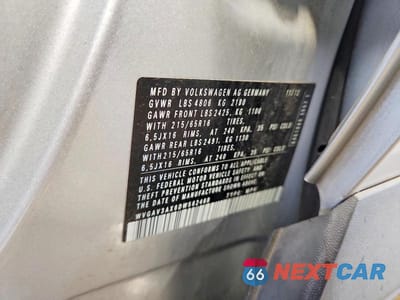 Zdjęcie 12 z 12 samochodu: 2013 VOLKSWAGEN TIGUAN S VIN:WVGAV3AX6DW562468 - miniatura