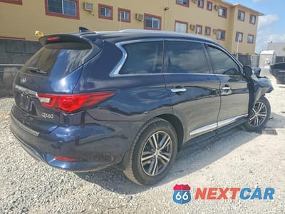 Trzecie zdjęcie samochodu z tyłu: 2020 INFINITI QX60 LUXE VIN:5N1DL0MN0LC516257 - miniatura