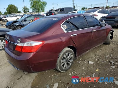 Trzecie zdjęcie samochodu z tyłu: 2014 HONDA ACCORD LX VIN:1HGCR2F3XEA181630 - miniatura