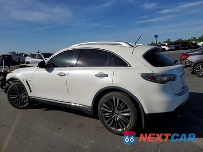 Drugie zdjęcie samochodu z przodu: 2017 INFINITI QX70 BASE VIN:JN8CS1MU7HM140226 - miniatura