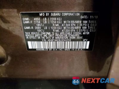 Zdjęcie 13 z 13 samochodu: 2020 SUBARU OUTBACK LIMITED VIN:4S4BTANC8L3144256 - miniatura