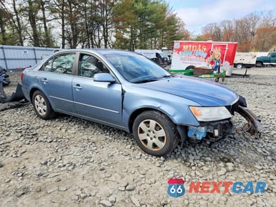 Czwarte zdjęcie samochodu z boku: 2009 HYUNDAI SONATA GLS VIN:5NPET46C59H476685 - miniatura