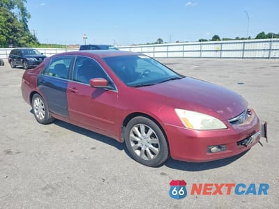 Czwarte zdjęcie samochodu z boku: 2006 HONDA ACCORD EX VIN:1HGCM66896A025761 - miniatura