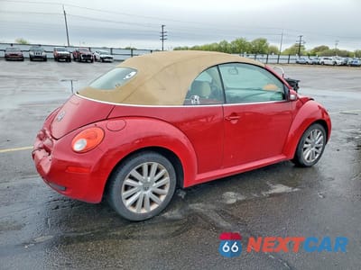Trzecie zdjęcie samochodu z tyłu: 2008 VOLKSWAGEN NEW BEETLE VIN:3VWRF31Y08M400058 - miniatura