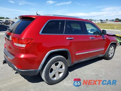 Trzecie zdjęcie samochodu z tyłu: 2011 JEEP GRAND CHEROKEE OVERLAND VIN:1J4RR6GG5BC583938 - miniatura