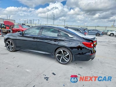 Drugie zdjęcie samochodu z przodu: 2019 HONDA ACCORD SPORT VIN:1HGCV1F39KA006268 - miniatura