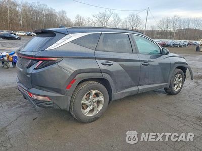 Trzecie zdjęcie samochodu z tyłu: 2023 HYUNDAI TUCSON SEL VIN:5NMJBCAE2PH182949 - miniatura