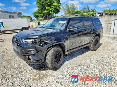 2022 TOYOTA 4RUNNER TRD SPORT JTEAU5JR0N5255319 - główne zdjęcie licytacji z USA - miniatura