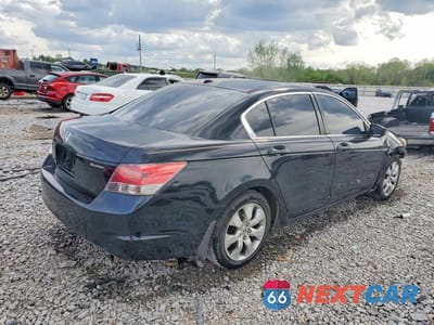 Trzecie zdjęcie samochodu z tyłu: 2008 HONDA ACCORD EXL VIN:JHMCP26858C059104 - miniatura