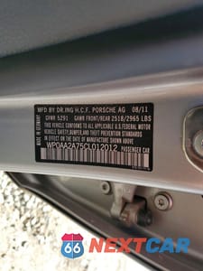 Zdjęcie 12 z 12 samochodu: 2012 PORSCHE PANAMERA 2 VIN:WP0AA2A75CL012012 - miniatura
